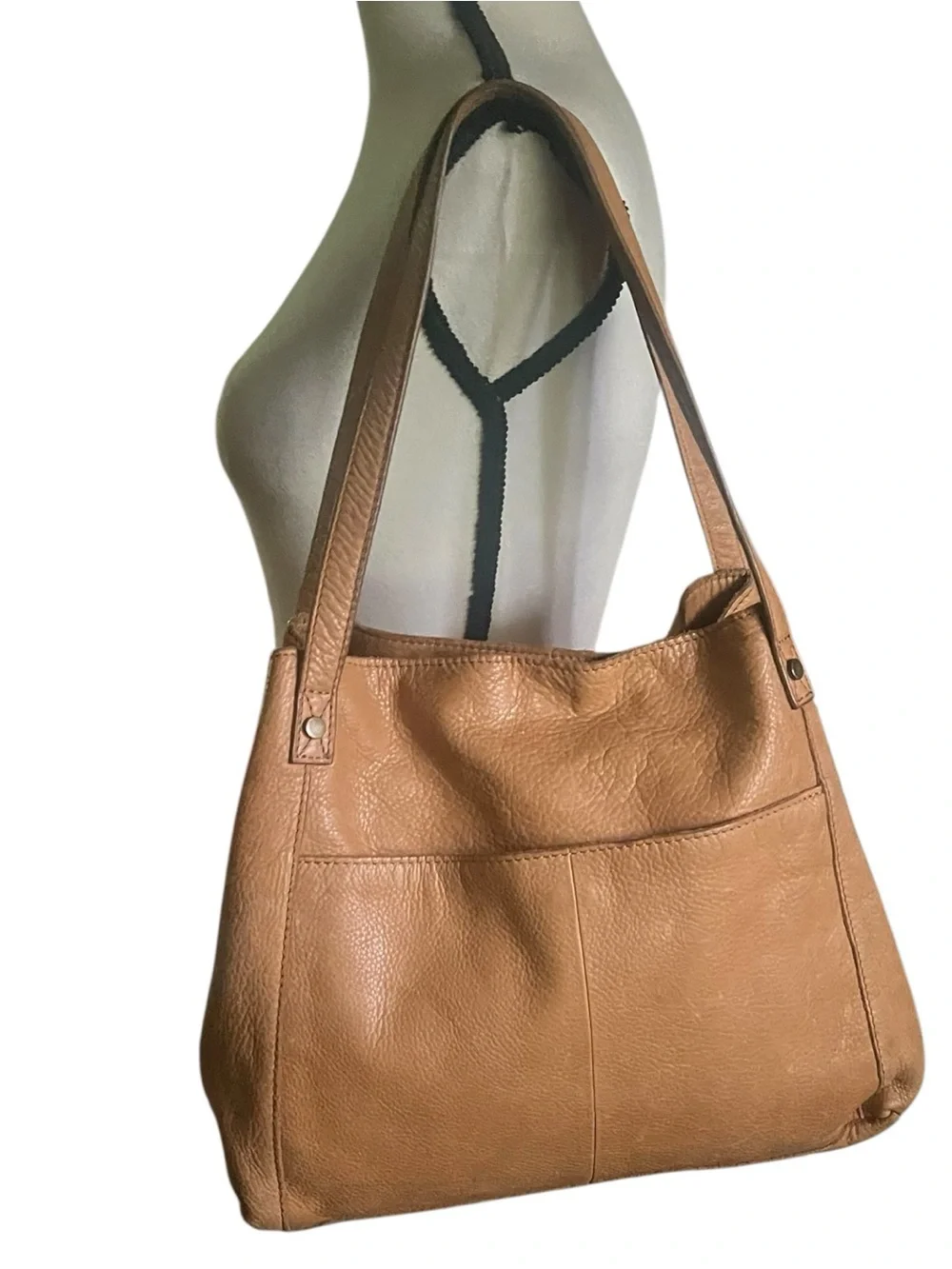 American Leather Liberty Hobo shopper Glove Tan Leather Bag.